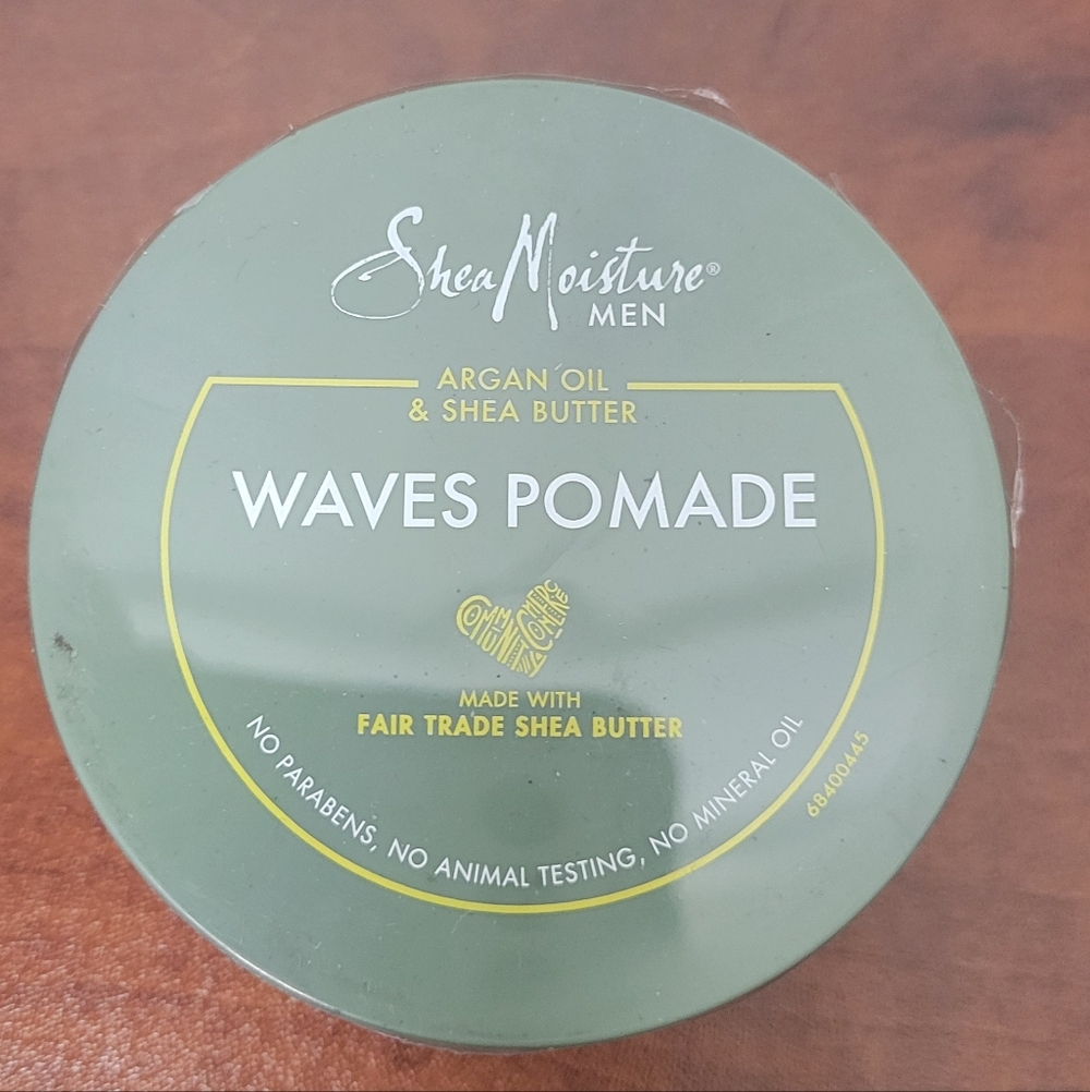 SheaMoisture Men Waves Pomade 4 Oz Nwt